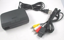 Load image into Gallery viewer, AC Adapter Power Supply &amp; AV Cable Cord (Nintendo 64) Brand New N64 Bundle Lot
