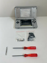 Load image into Gallery viewer, Replacement Housing for Nintendo DS Lite Glass Lens Shell Silver
