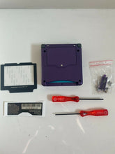 Load image into Gallery viewer, Replacement Housing for Nintendo GBA Game Boy Advance SP Shell Purple Mario
