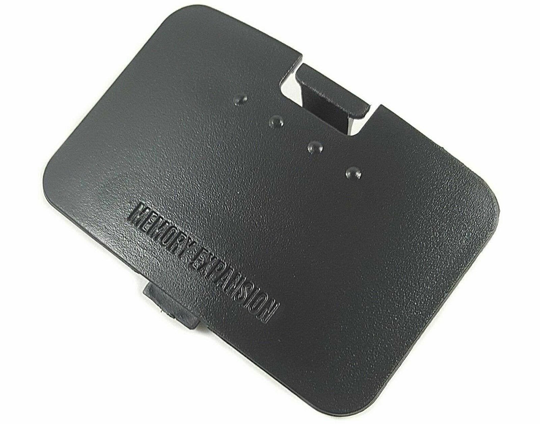 Black Nintendo 64 Jumper Pak Lid N64 Pack Memory Expansion Cover Replacement