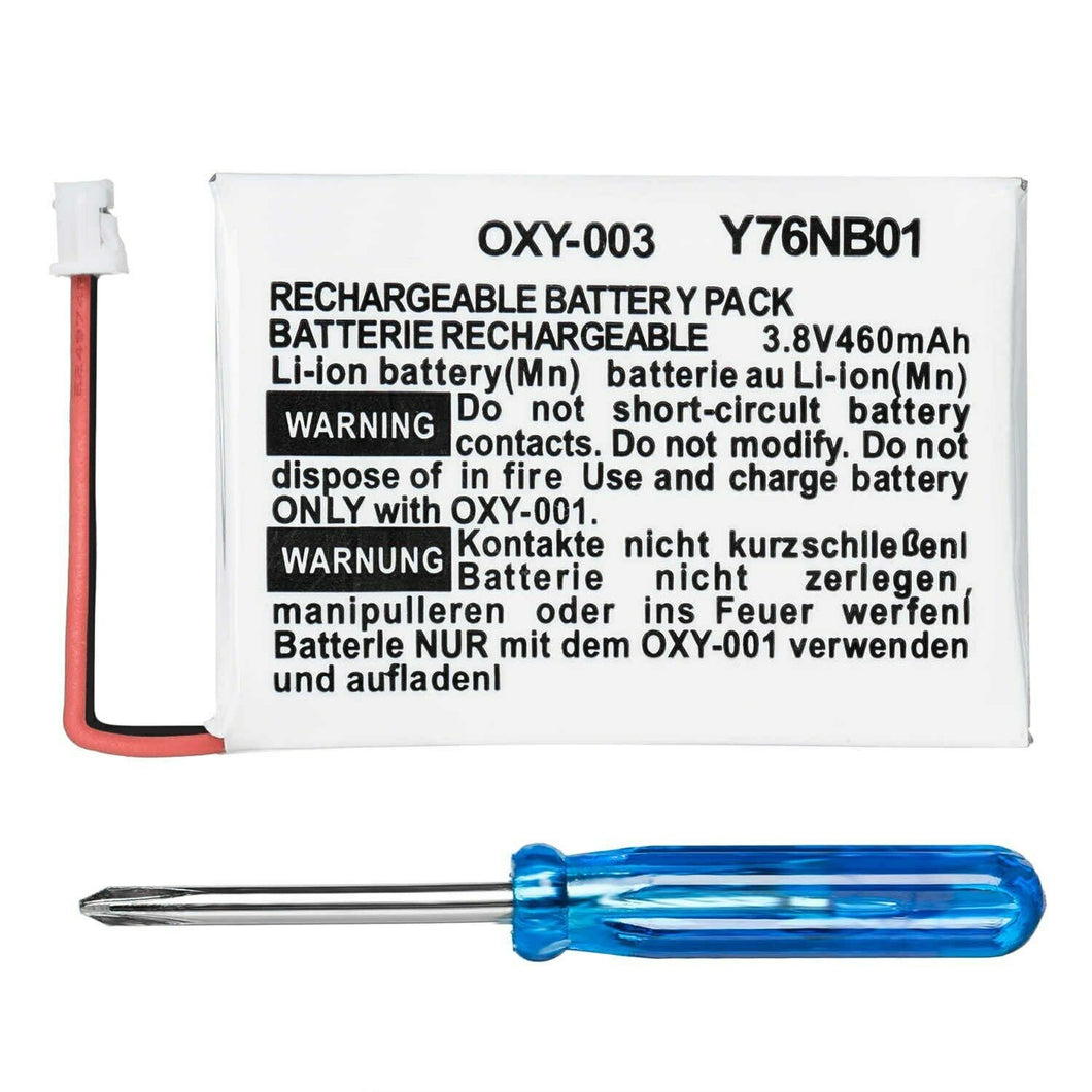 Rechargeable Battery for Nintendo Game Boy Micro Replacement GBM 460 mAh + Tool