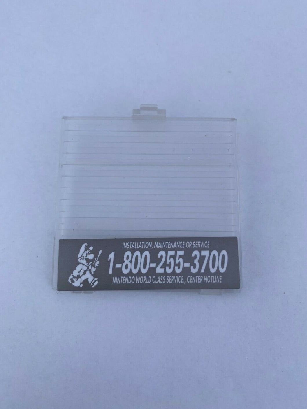 Clear Battery Cover Original Game Boy for Nintendo GB Replacement Door Sticker