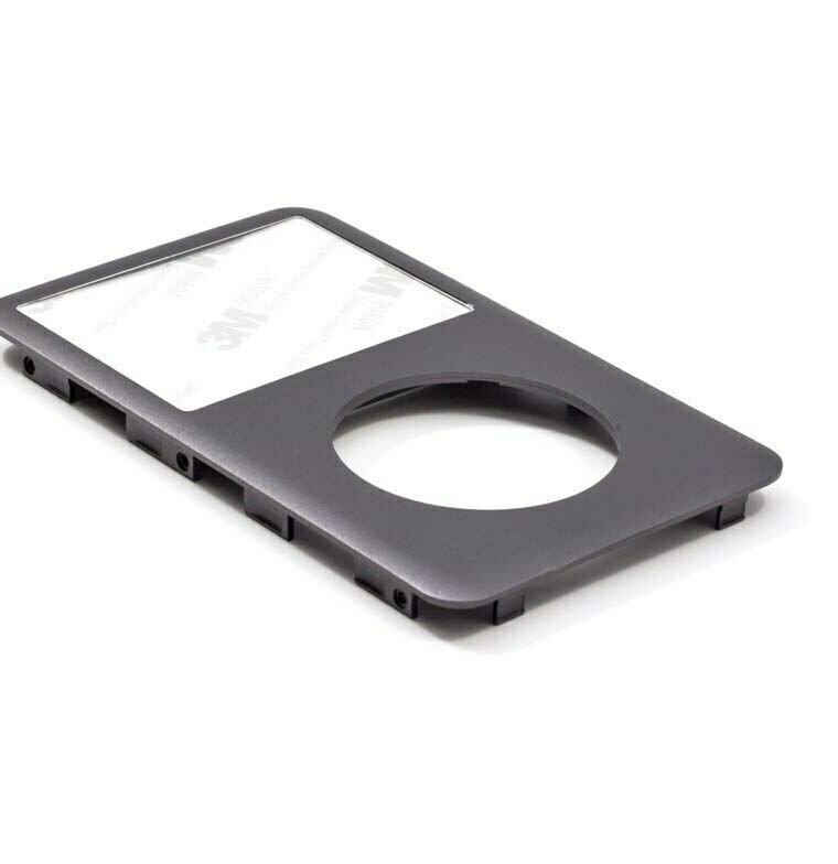 Gray Black Face Plate For Apple iPod Classic 6th 7th Gen Front New 120GB 160GB