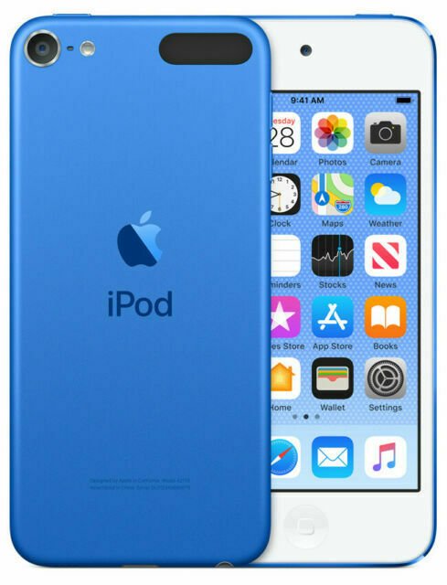 Apple iPod Touch (7th Generation) - Blue, 256GB MP3 Player Bundle A2178