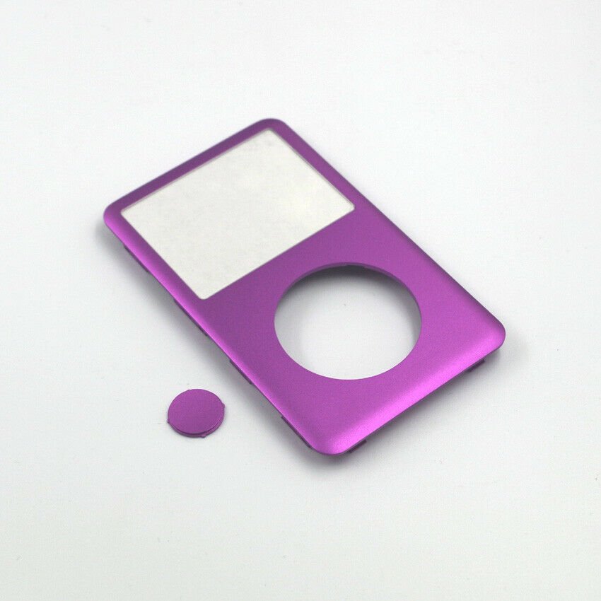 iPod Classic Purple Center Click Wheel Button Faceplate Face Plate 6th 7th Gen