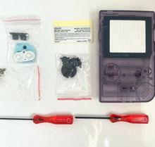 Load image into Gallery viewer, Replacement Housing for Nintendo Game Boy Pocket GBP Shell Clear Atomic Purple
