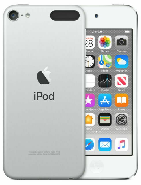 Apple iPod Touch (7th Generation) - Silver, 256GB A2178