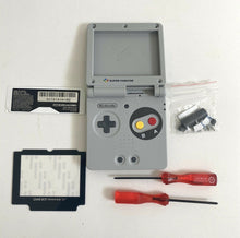 Load image into Gallery viewer, Replacement Housing for Nintendo GBA Game Boy Advance SP Shell Gray Famicom
